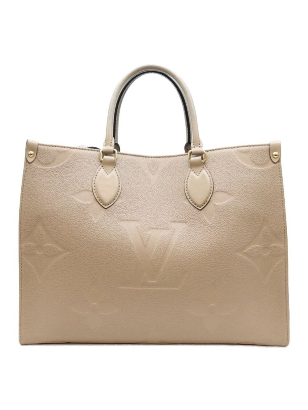 Louis Vuitton Empreinte Tourterelle On The Go MM Handbag